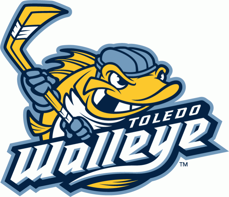 toledo walleye 2009-pres primary logo iron on heat transfer
